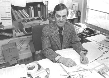 Art Cole at Desk