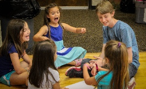 Photo of an education class in session at Midland Community Theatre, in Midland, Texas.