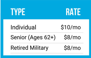 Individual Monthly Membership