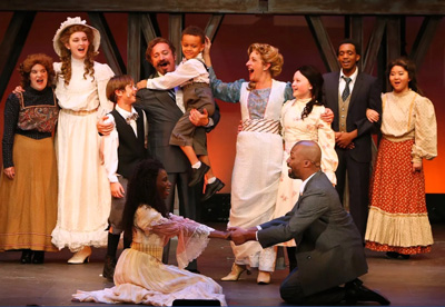 Photo of Venice Theatre's production of "Ragtime"