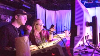 Sound designer at work