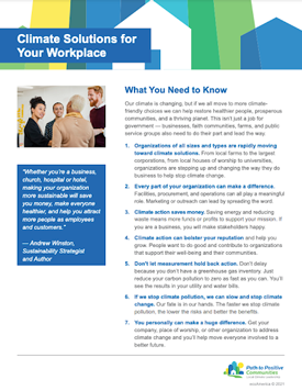 Climate Solutions for Your Workplace