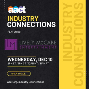 December 2025 AACT Industry Connections with Lively McCabe Entertainment